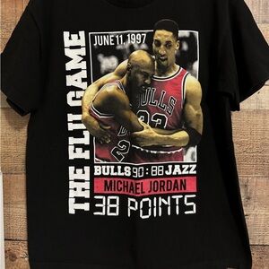 Michael Jordan Flu Game Graphic T-Shirt
